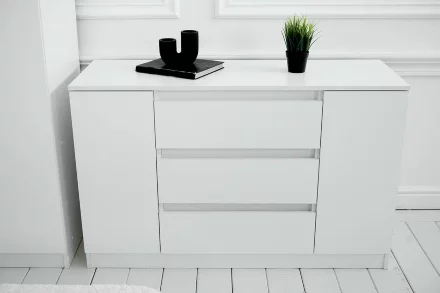 Комод 1200 Парус, белый 