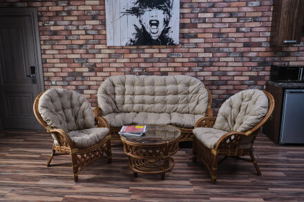 Комплект Черчилль с 3х местным диваном  