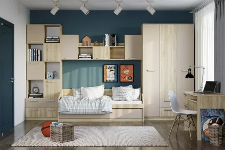 Шкаф комбинированный Акварель НМ 013.10 М  